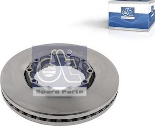 DT Spare Parts 1034104 - Тормозной диск unicars.by