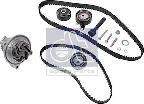 DT Spare Parts 11.90228 - Водяной насос + комплект зубчатого ремня ГРМ unicars.by