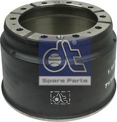 DT Spare Parts 1.18700 - Тормозной барабан unicars.by