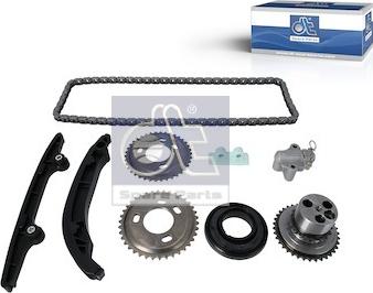 DT Spare Parts 13.94053 - Комплект цепи привода распредвала unicars.by