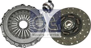 DT Spare Parts 1.31379 - Комплект сцепления unicars.by