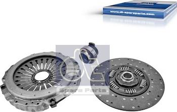 DT Spare Parts 1.31377 - Комплект сцепления unicars.by