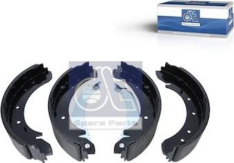 DT Spare Parts 12.93125 - Комплект тормозных колодок, барабанные unicars.by