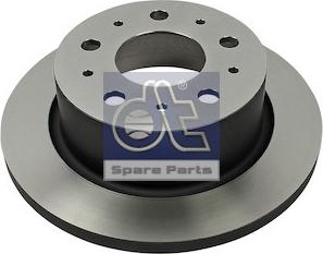 DT Spare Parts 12.41006 - Тормозной диск unicars.by