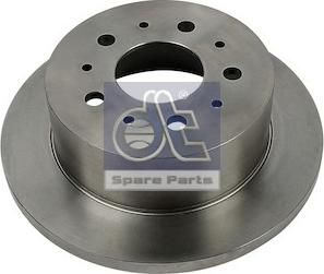 DT Spare Parts 12.41001 - Тормозной диск unicars.by