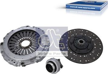 DT Spare Parts 3.94009 - Комплект сцепления unicars.by