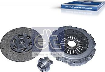 DT Spare Parts 3.94004 - Комплект сцепления unicars.by