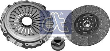 DT Spare Parts 3.94005 - Комплект сцепления unicars.by