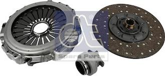 DT Spare Parts 3.94006 - Комплект сцепления unicars.by