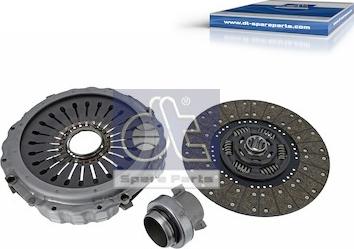 DT Spare Parts 3.94008 - Комплект сцепления unicars.by