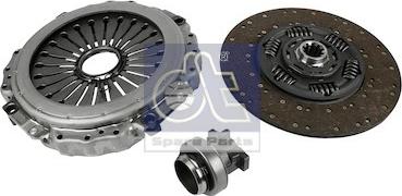 DT Spare Parts 3.94016 - Комплект сцепления unicars.by