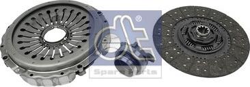 DT Spare Parts 3.94011 - Комплект сцепления unicars.by