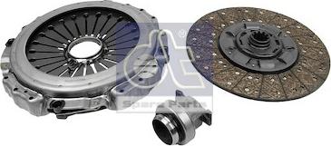 DT Spare Parts 3.94029 - Комплект сцепления unicars.by