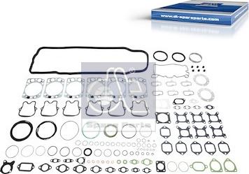 DT Spare Parts 3.90093 - Комплект прокладок, головка цилиндра unicars.by