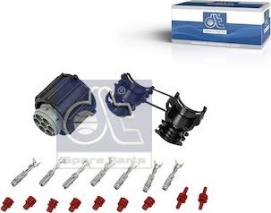 DT Spare Parts 3.93300 - Вилка, штекер прицепа unicars.by