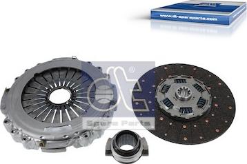 DT Spare Parts 3.40302 - Комплект сцепления unicars.by