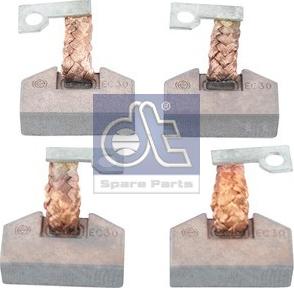 DT Spare Parts 3.34102 - Угольная щетка, стартер unicars.by