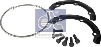 DT Spare Parts 2.94149 - Комплектующие, тормозной диск unicars.by