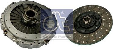 DT Spare Parts 2.93058 - Комплект сцепления unicars.by