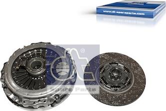 DT Spare Parts 2.93086 - Комплект сцепления unicars.by