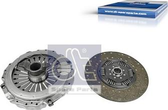 DT Spare Parts 2.93087 - Комплект сцепления unicars.by