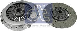 DT Spare Parts 2.93032 - Комплект сцепления unicars.by