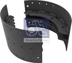 DT Spare Parts 2.40377 - Комплект тормозных колодок, барабанные unicars.by