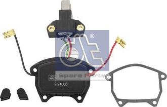 DT Spare Parts 2.21000 - Регулятор напряжения, генератор unicars.by