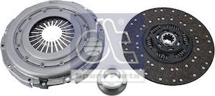 DT Spare Parts 7.90590 - Комплект сцепления unicars.by