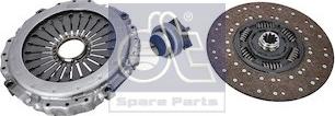 DT Spare Parts 7.90516 - Комплект сцепления unicars.by