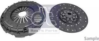 DT Spare Parts 7.90534 - Комплект сцепления unicars.by