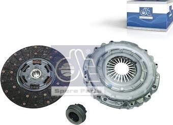 DT Spare Parts 7.90605 - Комплект сцепления unicars.by