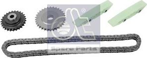 DT Spare Parts 7.55216 - Комплект цепи привода распредвала unicars.by