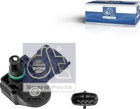 DT Spare Parts 7.53500 - Датчик, давление во впускной трубе unicars.by