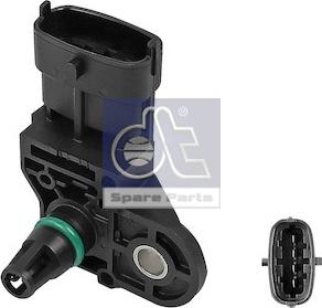 DT Spare Parts 7.80195 - Датчик, давление наддува unicars.by