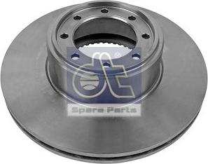 DT Spare Parts 7.36049 - Тормозной диск unicars.by