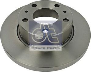 DT Spare Parts 7.36048 - Тормозной диск unicars.by