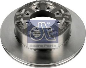 DT Spare Parts 7.36023 - Тормозной диск unicars.by