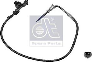 DT Spare Parts 7.25518 - Датчик, температура выхлопных газов unicars.by