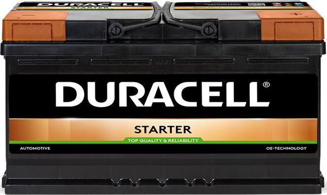 DURACELL 010595330801 - Стартерная аккумуляторная батарея, АКБ unicars.by