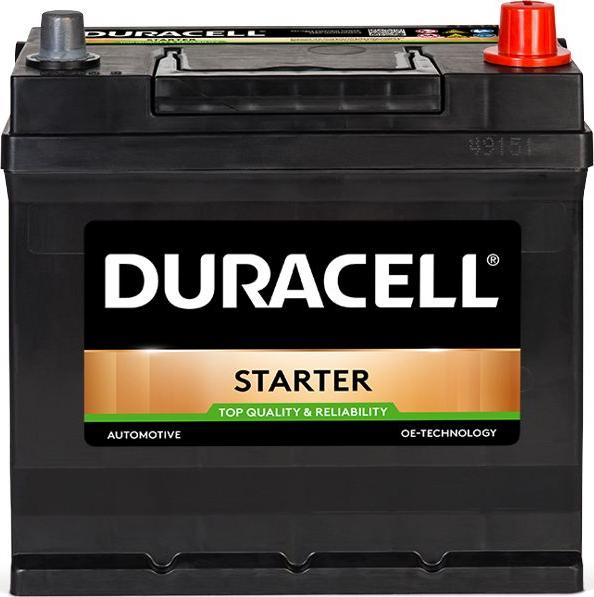 DURACELL 010545770801 - Стартерная аккумуляторная батарея, АКБ unicars.by