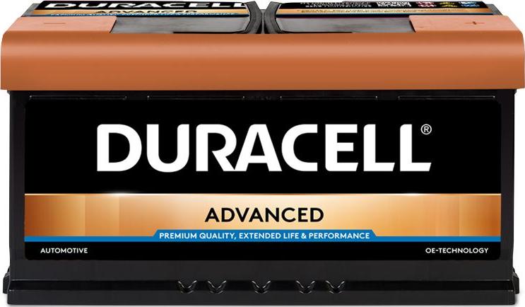 DURACELL 013595330801 - Стартерная аккумуляторная батарея, АКБ unicars.by