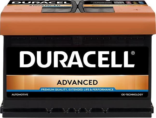 DURACELL 013572090801 - Стартерная аккумуляторная батарея, АКБ unicars.by