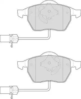 Duron DBP391323 - Тормозные колодки, дисковые, комплект unicars.by