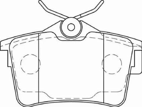 Duron DBP344250 - Тормозные колодки, дисковые, комплект unicars.by