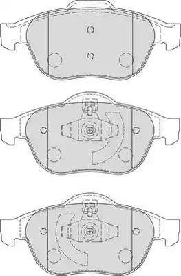 Duron DBP351865 - Тормозные колодки, дисковые, комплект unicars.by