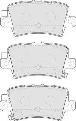 Duron DBP261862 - Тормозные колодки, дисковые, комплект unicars.by