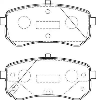 Duron DBP201902 - Тормозные колодки, дисковые, комплект unicars.by