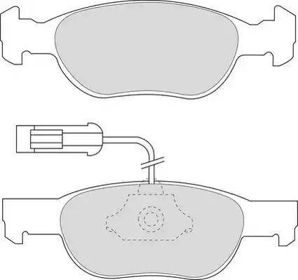 Duron DBP231040 - Тормозные колодки, дисковые, комплект unicars.by