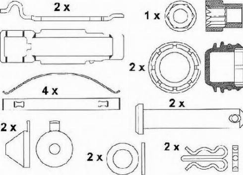 Duron DCV1275BFE - Тормозные колодки, дисковые, комплект unicars.by